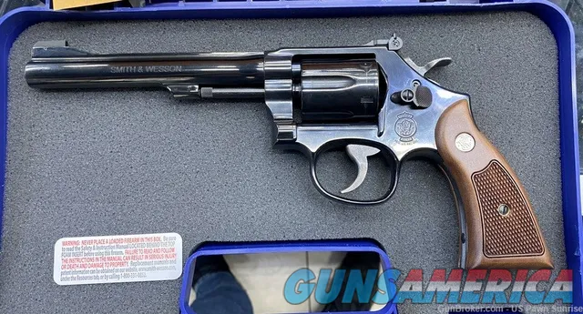 Smith & Wesson Model 10 Revolver 38 Spl 4" BBL 6RD CA Comp S&W 150786 NEW