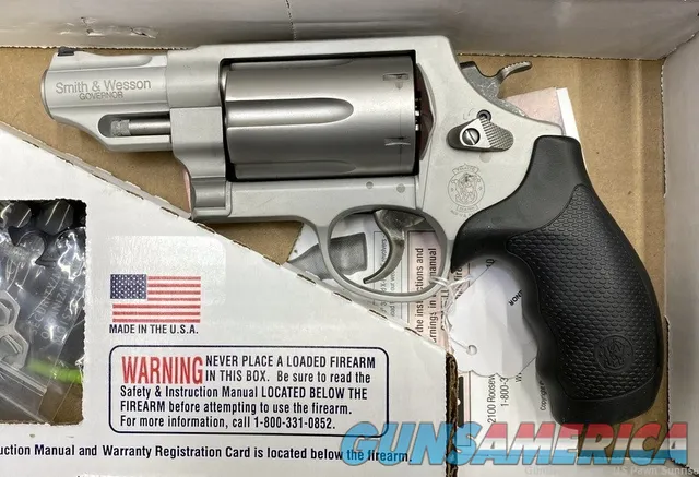 Smith & Wesson Governor 45 Colt 410 GA Revolver 2.75" 6RD SS S&W 160410 NEW
