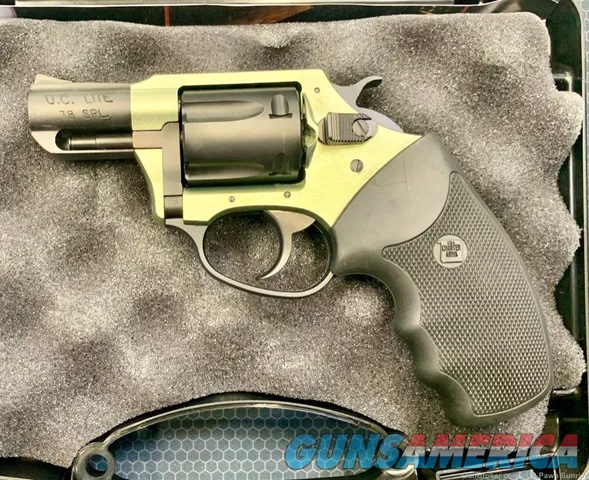 Charter Arms Undercover Lite 38 Spl Revolver Shamrock Green Black 53844 NEW Img-1