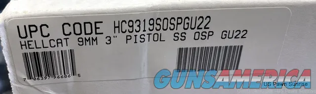 Springfield Hellcat OSP 9mm Pistol 3 BBL SS 6 Mags Gear UP 149373 NEW Img-2