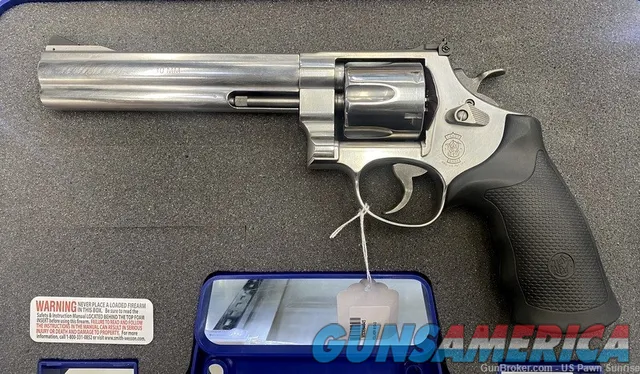 Smith & Wesson Model 610 Revolver 10MM 6.5" BBL 6RD 12462
