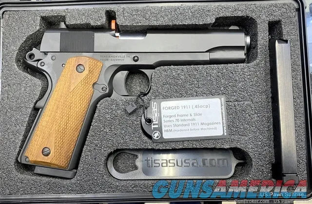 Tisas SDS Imports 1911A1 Pistol 45 ACP 1911 Stakeout 5" 8RD 10100516 NEW
