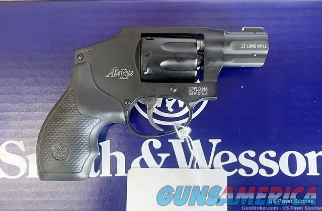 Smith & Wesson 43C 22 LR Revolver S&W AirLite 8RD 1.875 103043 NEW Img-1