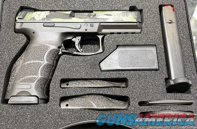 Heckler & Koch VP9 Pistol 9mm 17+1 BLK / Camo 4.1" BBL 81000795 NEW