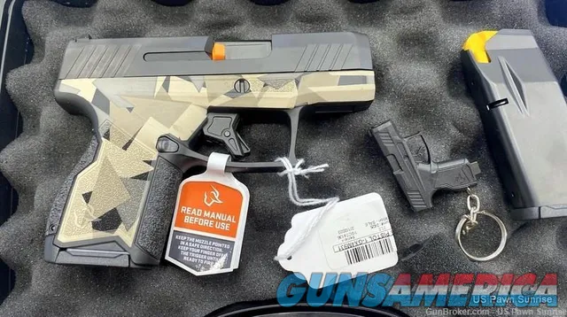 Taurus GX4 9mm Pistol Shattered Camo 3RD 11+1 1-GX4M931-EN3