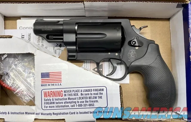 Smith & Wesson Governor 45 Colt 410 GA Revolver 2.75 6RD S&W 162410 NEW Img-1