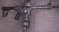 Ar-15 with skull lower receiver 