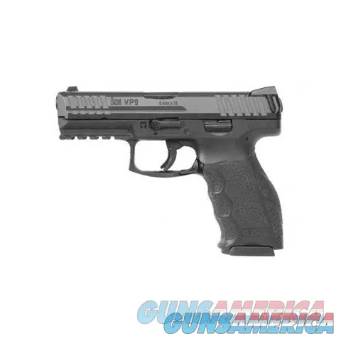 HK VP9LE “Black” 9mm Semi-Auto Pistol,Factory Night Sights, (3) 17rd – 81000284