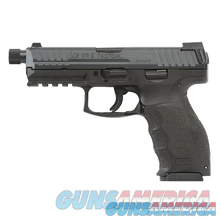 HK VP9 Tactical “Optic Ready” 9mm Pistol w/Factory Elevated Night Sight 81000625