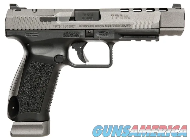 Canik HG3774GN TP9SFx 9mm Luger 20+1 5.20 Black Nitride Match Grade Barrel