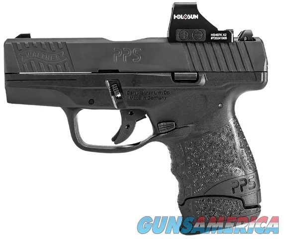 Walther Arms 2851113 PPS M2 w/Optic Sports South Exclusive Carry Frame 9mm