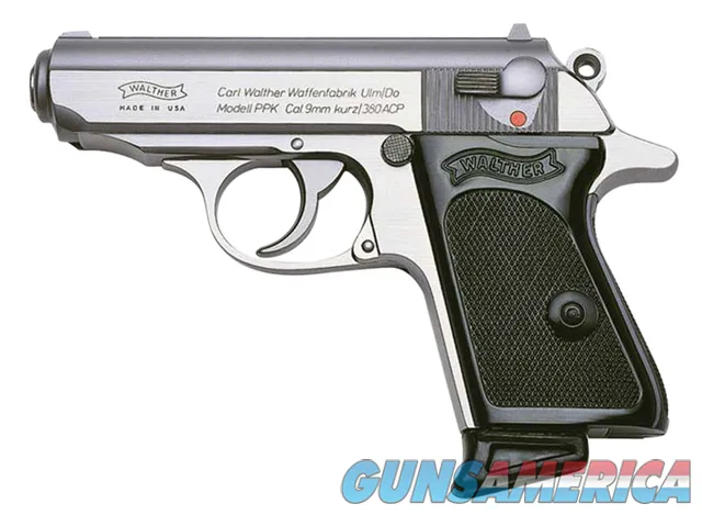 Walther Arms 4796001 PPK Carry Frame 380 ACP 6+1, 3.30"