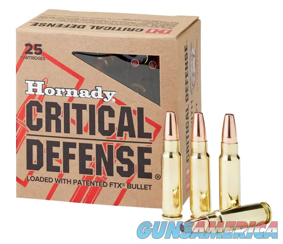 Hornady 90000 Critical Defense 5.7x28mm 40 gr Flex Tip eXpanding 25 Per Box