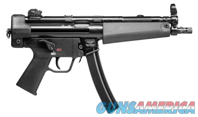 HK 81000477 SP5 9mm Luger 30+1 8.86" Black Steel Barrel