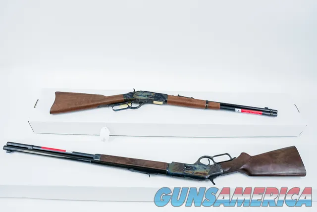 PAIR OF WINCHESTER 1873 DELUXE 357MAG 24" AND CARBINE 20"