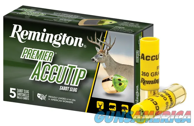 Remington Ammunition 20498 Premier AccuTip 20 Gauge 3" Sabot Slug Shot
