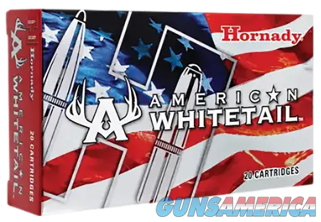 Hornady American Whitetail 243Win 100gr InterLock Soft Point 20RNDS