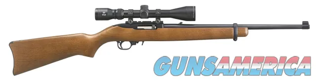 Ruger 10/22 Carbine 18.5" Barrel 22 LR Wood Stock w/ 3-9x40 Scope 31159