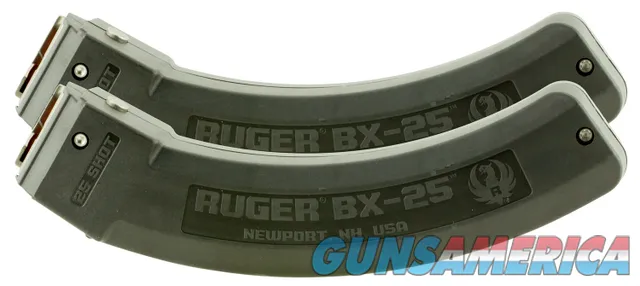 Ruger 90548 BX-25 Value Pack 25rd Magazine 2 Pack