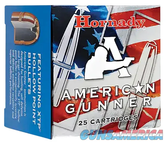 Hornady 91364 American Gunner 40S&W 180gr Hornady XTP Hollow Point 25 RNDS