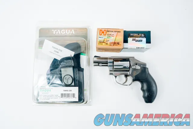 SMITH & WESSON 640 357/38+P 2.12 RB SS BUNDLE