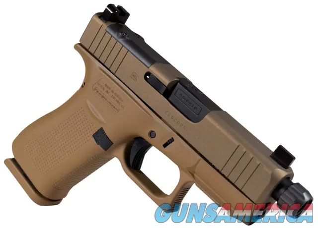 GLOCK SHARK COAST TACTICAL 43X MOS 9MM DEBO 4.3" TB