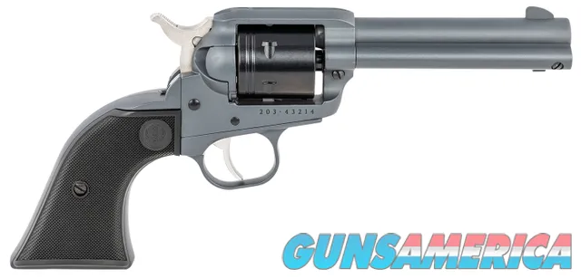 Ruger 2022 Wrangler 22 LR 6rd 4.62" Barrel, Exclusive Stone Gray Cerakote