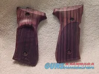 Beretta 92 96 Nill Griffe BA0178 Wood Target Grips