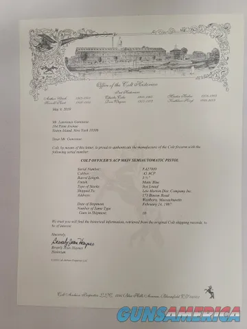 COLT MK IV SERIES 80 OFFICERS MODEL 45 ACP