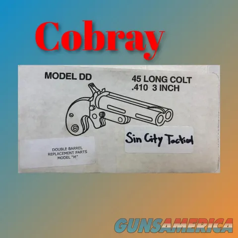 Cobray Derringer Model DD Replacement Parts Kit