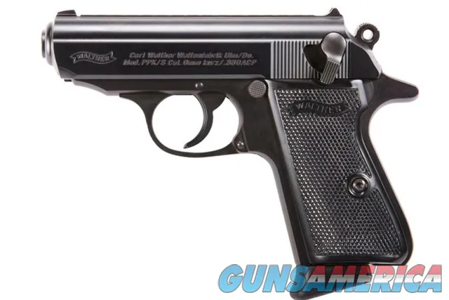 WALTHER PPK/S .380 Blued 3.3" BBL 7+1 CAPACITY