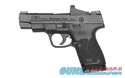 S&W Shield M2.0 PERFORMANCE CENTER TUNED .40 S&W 4" PORTED BARREL 4MOA RED DOT OPTIC