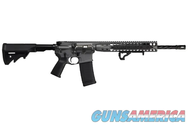 EXCLUSIVE LWRC DI .223/5.56 NATO TACTICAL GREY FINISH 16.1" SPIRAL FLUTED BBL 30+1 CAPACITY