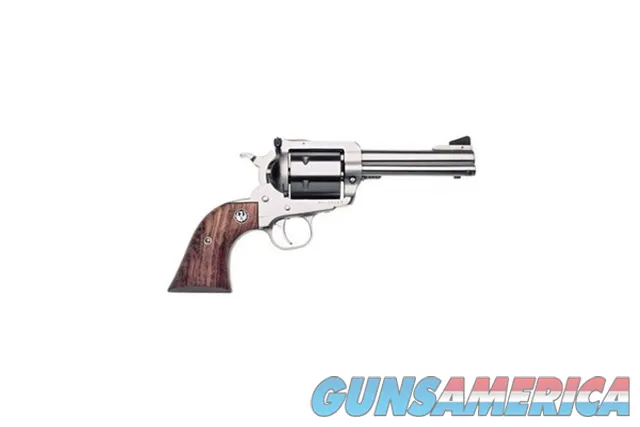 RUGER SUPER BLACKHAWK 44MAG/44SPEC 4 5/8" BBL STAINLESS/WOOD