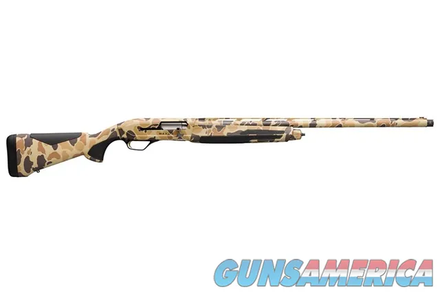 BROWNING MAXUS II VINTAGE TAN CAMO 12 GA x 26"BBL 3.5 CHAMBER