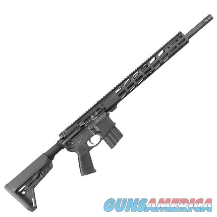 RUGER AR_%%^ MPR 450 BUSHMASTER BLACK 18.63 BBL MAGPUL FURNITURE 5+1