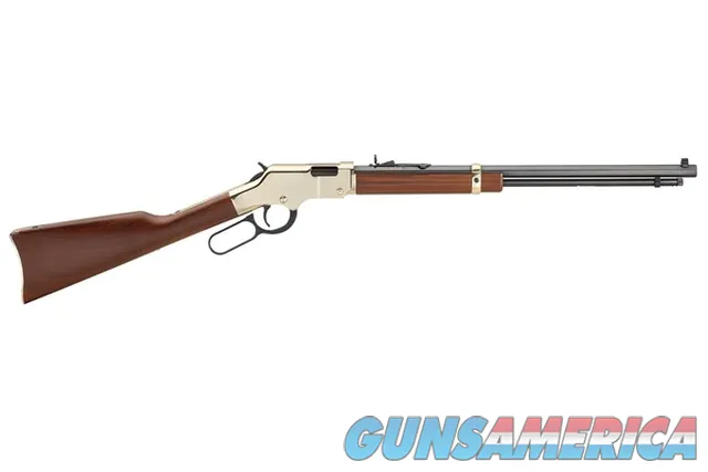 HENRY GOLDENBOY 17HMR BLUED/WOOD