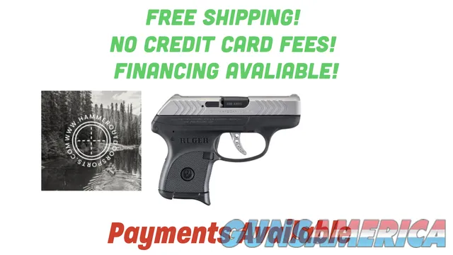 Ruger, LCP, Semi-automatic, Sub Compact Size, 380 ACP, 2.75" Barrel, Two-Tone Finish, Right Hand, 1 Magazine, 6 Round
