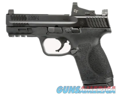 Smith & Wesson M&P9 M2.0 CMPCT 9MM 15+1 4" CT CRIMSON TRACE RED DOT 9mm