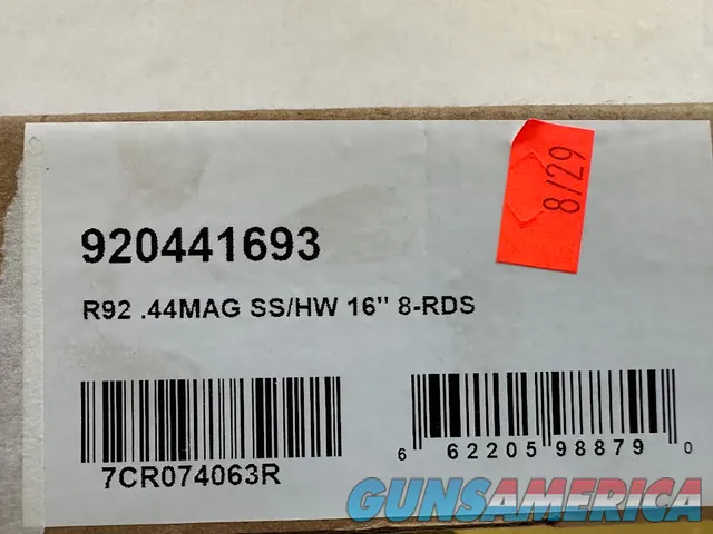 Rossi Model 92 Carbine 662205988721 Img-5