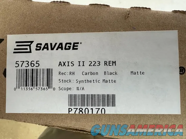Savage Arms Axis II 011356573650 Img-5