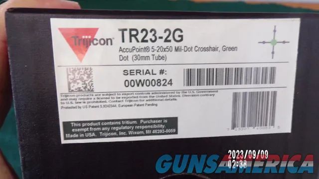 TRIJICON 5-20X50 MODEL TR23-2G