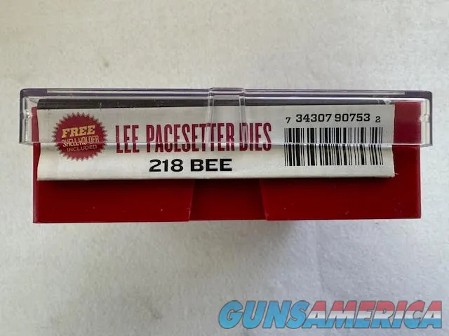 LEE DIE SET .218 BEE