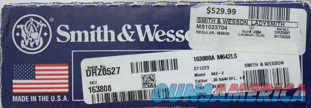 Smith & Wesson 642 022188638103 Img-2