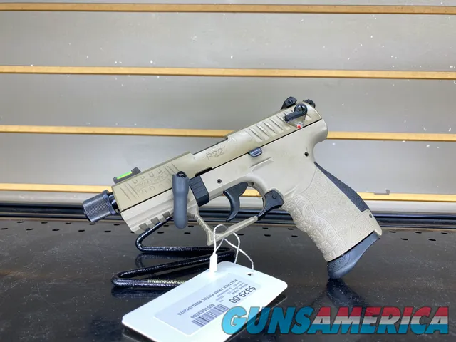 WALTHER P22Q FDE 22LR TB 10+1 5120753 NEW