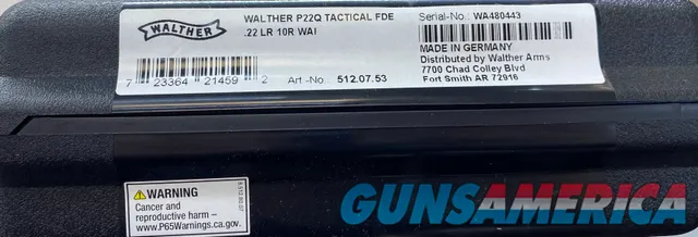 Walther P22Q 723364214547 Img-2