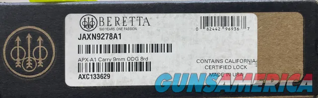 Beretta APX A1 Carry 082442943084 Img-2