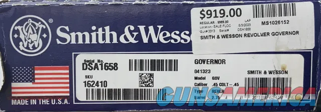 Smith & Wesson Governor 022188624106 Img-2