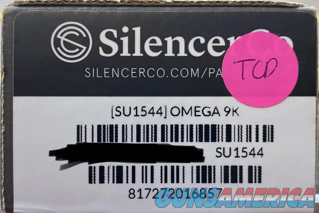 SilencerCo Omega 9K  Img-2