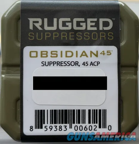 Rugged Suppressors Obsidian45  Img-2